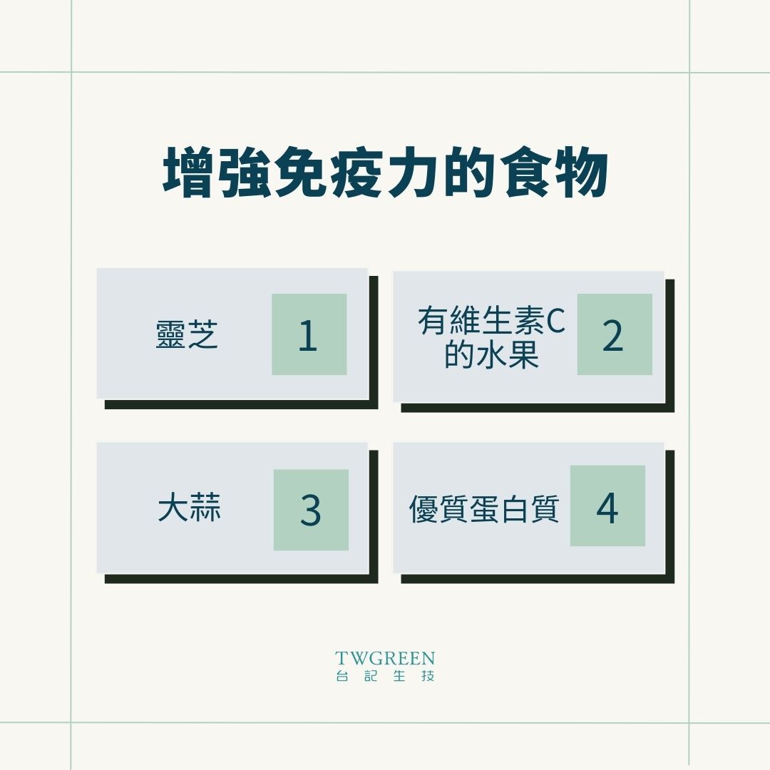 增強免疫力的食物